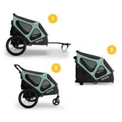 copy of copy of 2in1 Bike trailer and pet stroller ACTIVE ONE