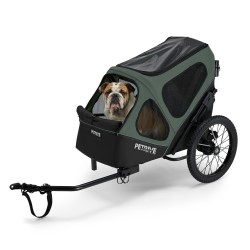 2-in-1 Fahrradanhänger für Hunde GGBIKE