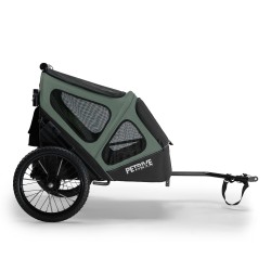 2-in-1 Fahrradanhänger für Hunde GGBIKE