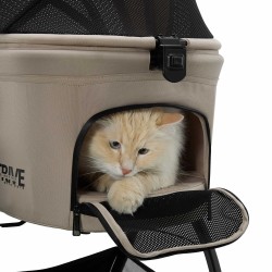 3in1 Hundewagen oder Katzenwagen S.RIDER beige